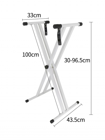 Фото: Стойка для синтезатора WhiteRack-3 Стойка для синтезатора WhiteRack-3