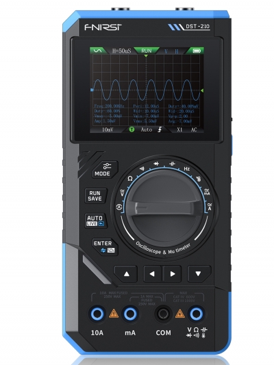 Цифровой осциллограф-мультиметр FNIRSI DST-210 с функцией генератора сигналов-1