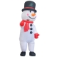 Фото: Надувной карнавальный костюм Снеговик Надувной карнавальный костюм Снеговик